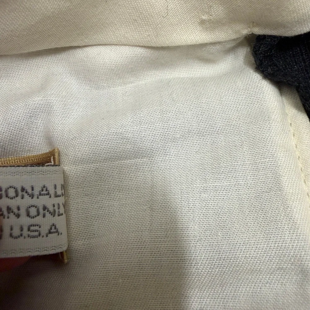 Vintage Paul Stuart Dress Pants Fits Mens 30x28 Gray Wool Pleated Cuffed USA